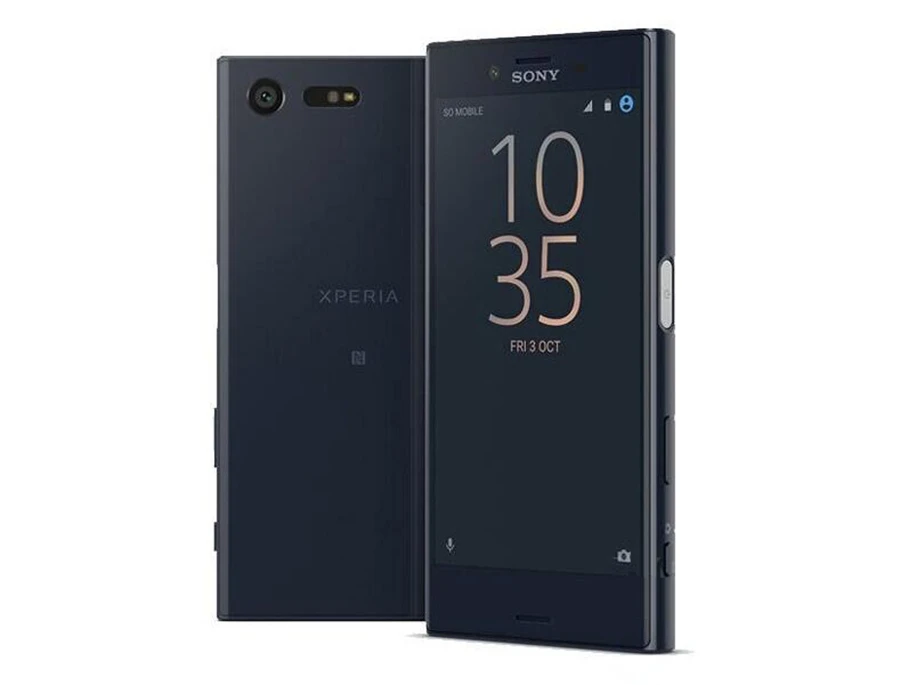 Разблокированный смартфон Sony Xperia X Compact F5321 Mini GSM 4," 4G 3GB RAM 32GB ROM Android WIFI камера 23 МП без NFC - Цвет: Черный