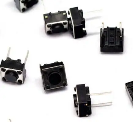 50 шт. 6x6x4 3 6x6x5 0 мм Мгновенный тактовый кнопочный переключатель 2 Pin DIP | Электронные
