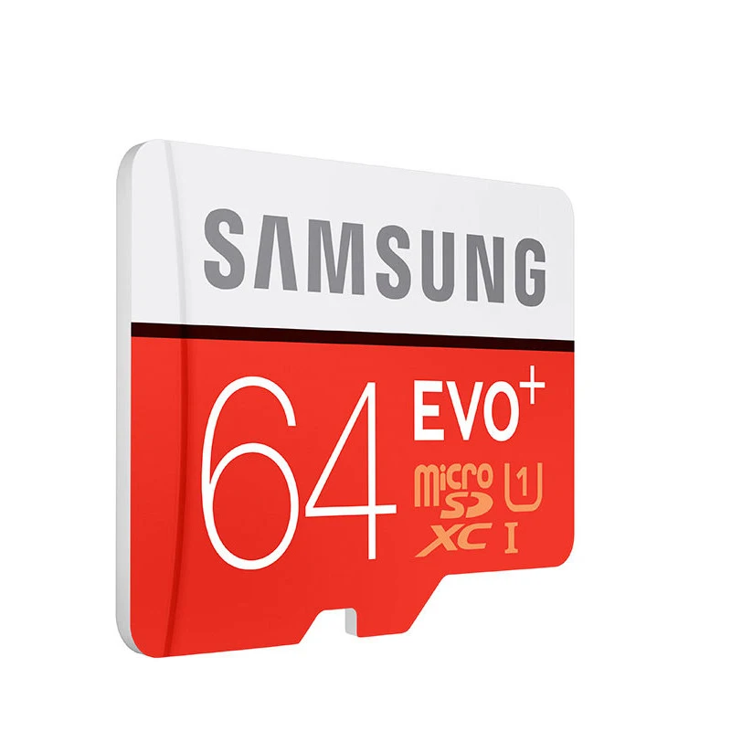 SAMSUNG карта памяти Micro SD Class10 Карты Памяти 64 ГБ EVO+ плюс TF Trans Flash Микро Карты 64 ГБ memoria microsd для смарт-телефоны