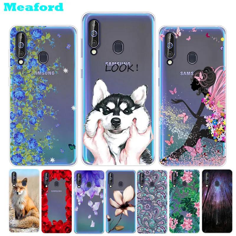 For Samsung A60 Case Soft TPU Cute Print Silicone Case For Samsung Galaxy A60 A606F A 60 A50 A70 A40 A30 A20 A20E A10 2019 Cover