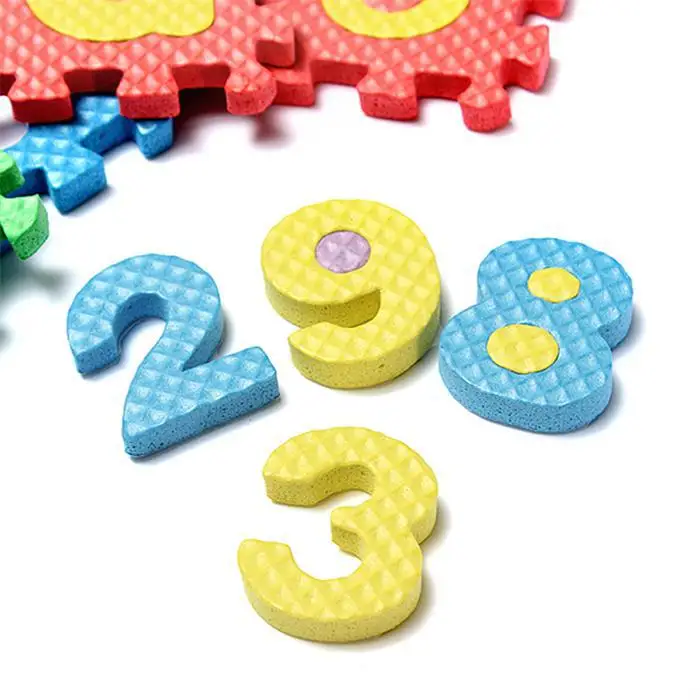 36pcs 1set Puzzles Toys Eva Foam Mat Alphabet Letters Numbers Puzzle Children Intelligence Development Bath Water Floating Toy Toy Gift Floating Pool Toysfloat Video Aliexpress