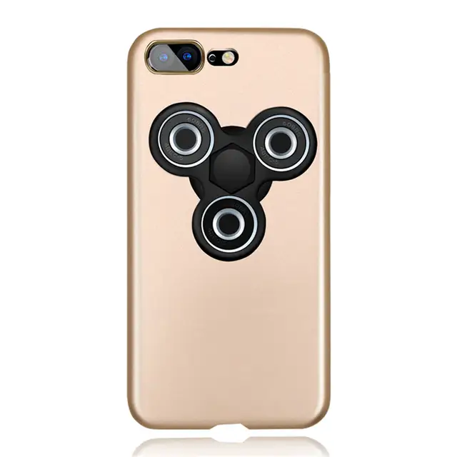 YILON New Matte Slim Rotatable Finger Hand Fidget Spinner Phone Case