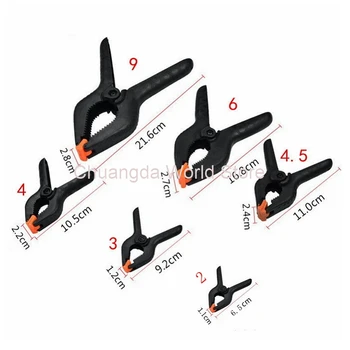 

Spring Clamps DIY Woodworking Tools Plastic Clamps For Photo Studio Lighting Paper Photo Photography Plate Background Clip