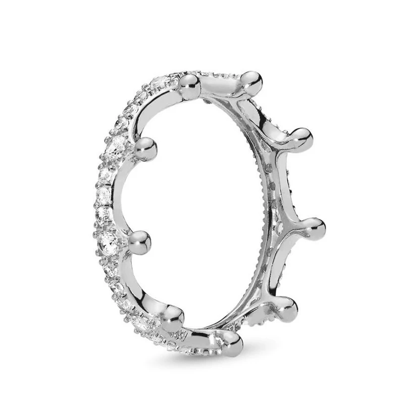 30 стилей, цирконий, подходит для прекрасных колец, кубическое модное ювелирное изделие, свадебное Женское Обручальное кольцо, пара, кристальная Корона, вечерние кольца, подарок - Цвет основного камня: K005