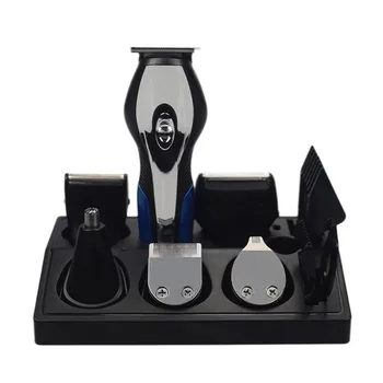 

6 in 1 Electric Hair Clipper USB rechargeable Men barber trimmer & Shaver Hair Cutting machine