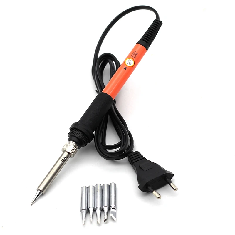 60W Adjustable Temperature Electric Soldering Iron Handle Heat Pencil