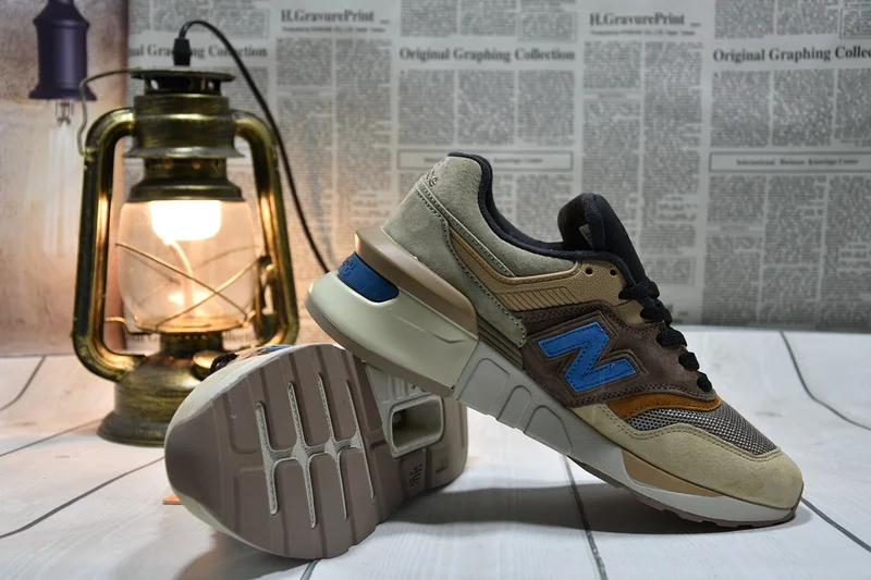 Новинка года. Оригинальные мужские и женские кроссовки NEW BALANCE NB997skt Fusion Kith X. Кроссовки для спорта и отдыха