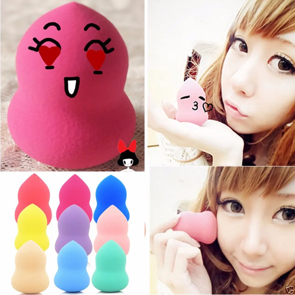 

9pcs Pro Makeup Blender Foundation Puff Multi Shape Sponges New esponja maquillaje maquillajes para mujer Soplo beauty #05