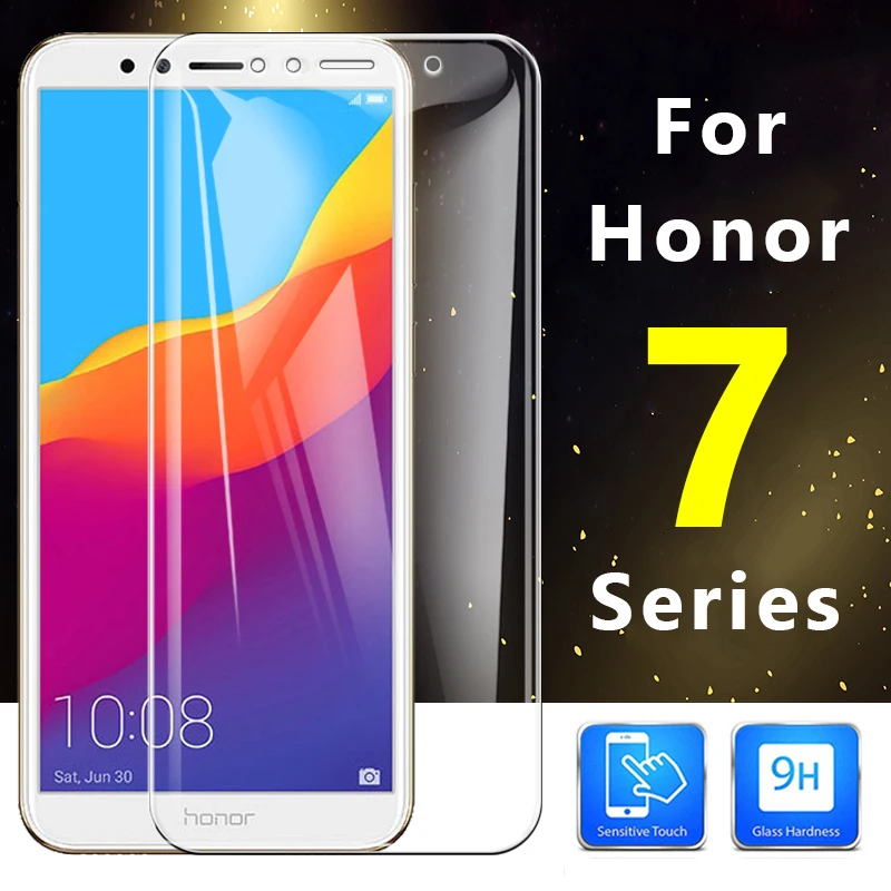 Защитное стекло для huawei honor 7a 7c pro 7 x фотоаппаратов моментальной печати s
