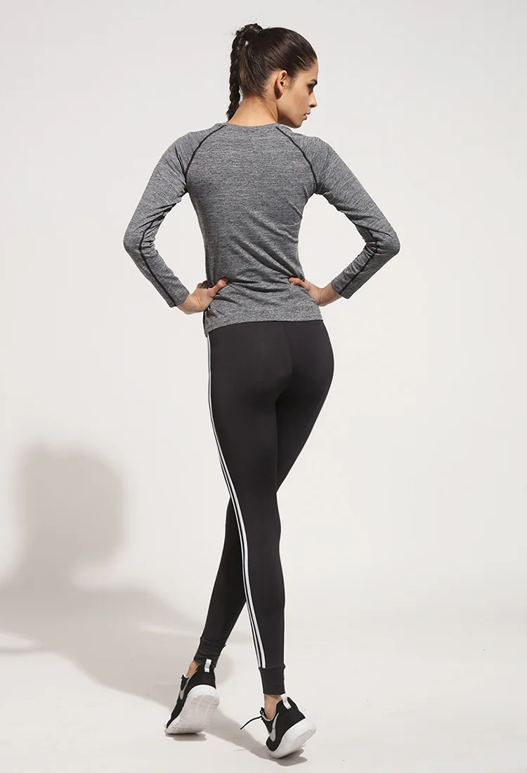 2017 New Aimpact Women Yogo Pants Sexy Fitness Pant Girl Tight Running Pants Workout Pants Female Striped Slim Sports leggings (5)