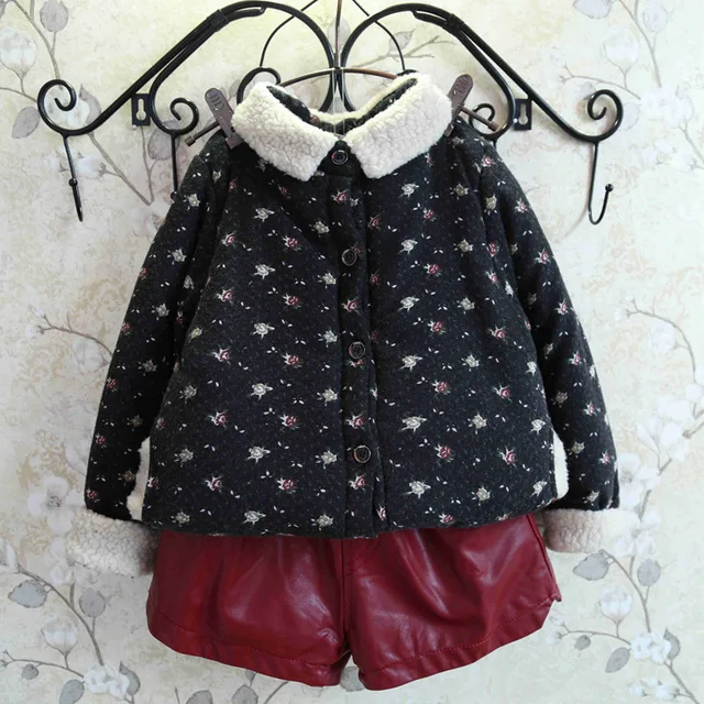 Cheap YNB 5Pieces/lot Winter jacket for girls printed dobby children's winter jackets high quality children's Jackets for girls 3-9Y