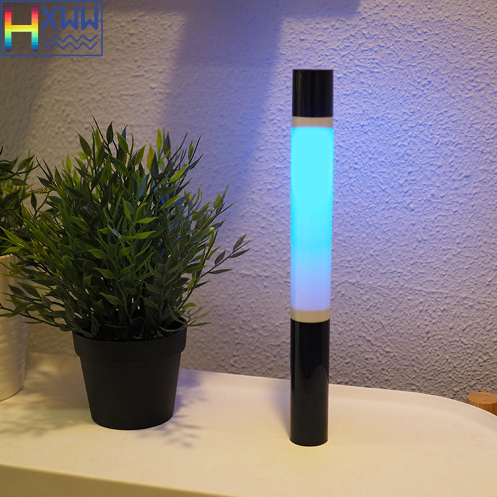 

HXWW Rainbow Lamp light Mini Portable wireless Bluetooth speaker for party and ouside activeties