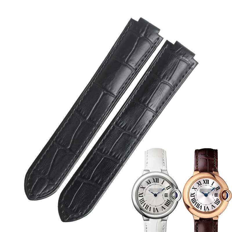 Cinturino Per Orologio Wentula Per Ballon Bleu De Cartier Cinturino In Pelle Di Vitello In Pelle Di Mucca Cinturino In Pelle Muslimah W6900651 Cinturi