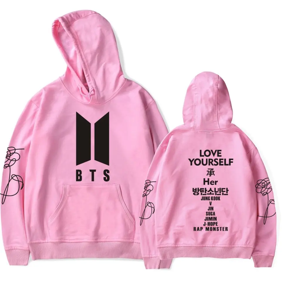 Bts Hoodies Sweatshirts K Pop Bts Love Yourself Bangtan Boys