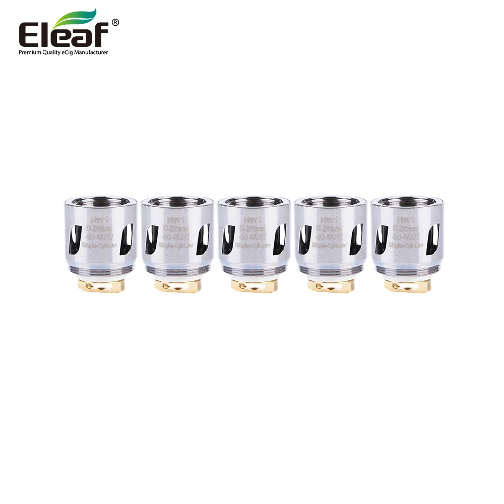 

5pcs Eleaf HW1 Single-Cylinder Coil HW2 Dual-Cylinder Head HW3 Triple-Cylinder Core HW4 Quad-Cylinder For ELLO Tank