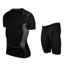 Новейший Летний тренировочный баскетбольный мяч для спортзала, футболка для футбола, фитнес-набор для мужчин, спортивный костюм для бега, Jersery и компрессионный короткий