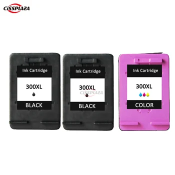 

CISSPLAZA 3 x Remanufactued for HP 300 XL ink cartridge for Deskjet D1660 D2560 D2660 D5560 F2420 F2480 F2492 F4210 F4224 F4272