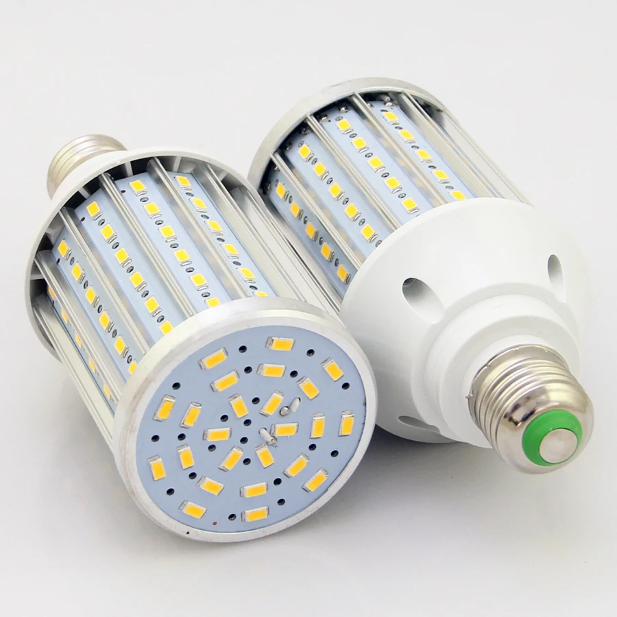 Светодиодная лампа кукуруза 10 шт./лот E27 5730 SMD алюминиевая охлаждения печатной
