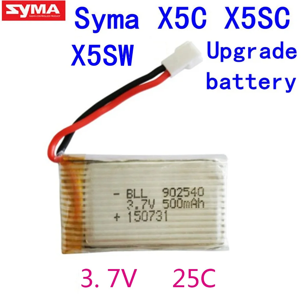 

Hot 3.7V 600-1200mAh 25C Lipo Battery Upgraded for Syma X5 X5C H5C X5SC X5SW V931 CX-30 RC Quadcopter Spare Parts Helicopters