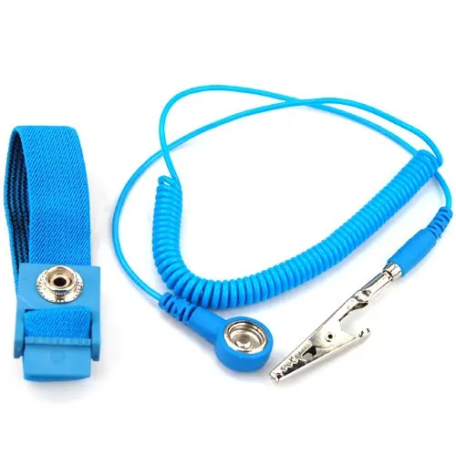 

ESD Wrist Strap alligator clip Anti Static Discharge Band Grounding Prevent Static Shock Wholesale 2016