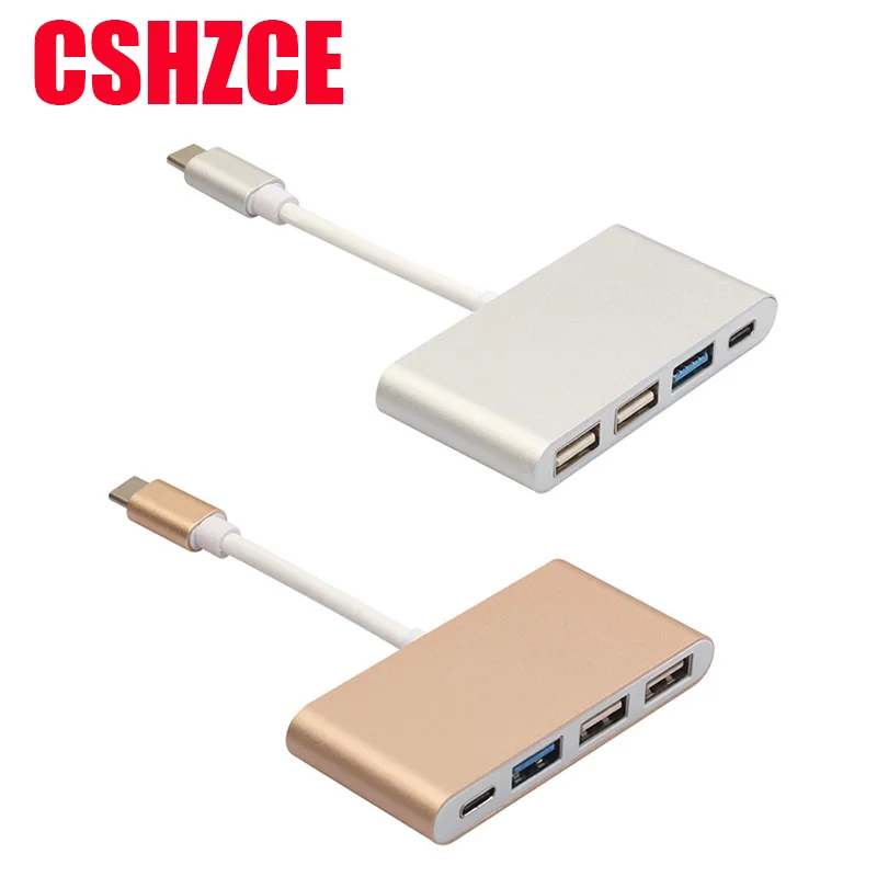 

USB-c Hub 3 Port Expander 3.0 Hub High Speed Multi USB Splitter 2.0 Hab 3 Hub 3.0 Multiple for MacBook Pro Samsung Galaxy S9 USB