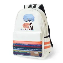Лидер продаж! Kuroko No Basket cos Kuroko Tetsuya Kagami Taiga, рюкзаки для отдыха с мультяшным принтом для мужчин и женщин, ранец школьная сумка