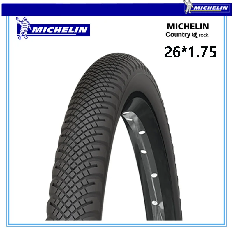 Michelin MTB горный велосипед шины COUNTRU рок-н-26/27/29*1,75 ультра светильник Высокое качество шины велосипед аксессуары детали - Цвет: 26 X 1.75