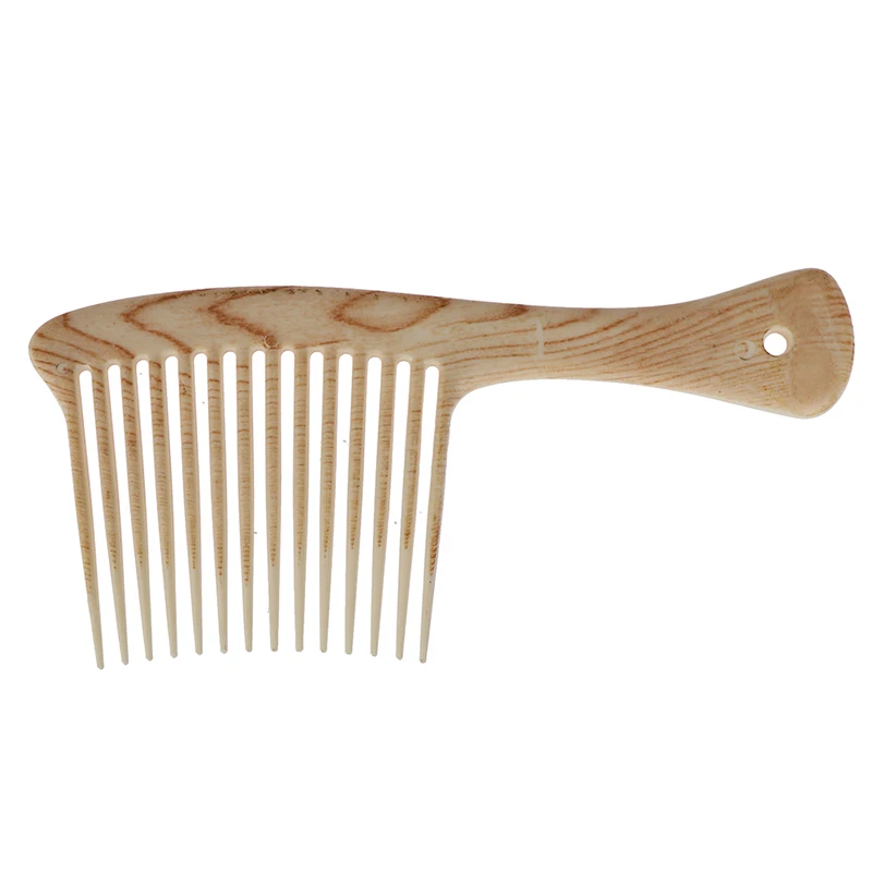 1 шт. большой широкий зубной гребень для укладки волос инструмент для распутывания волос Парикмахерские грабли гребень подходит для салонного домашнего использования