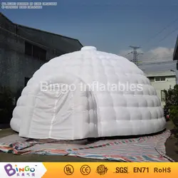 8*8.8 * H4.5M белый надувной купол палатки Большие Надувные Иглу Палатка палатки партии для событий с бесплатным вентилятор игрушка палатки