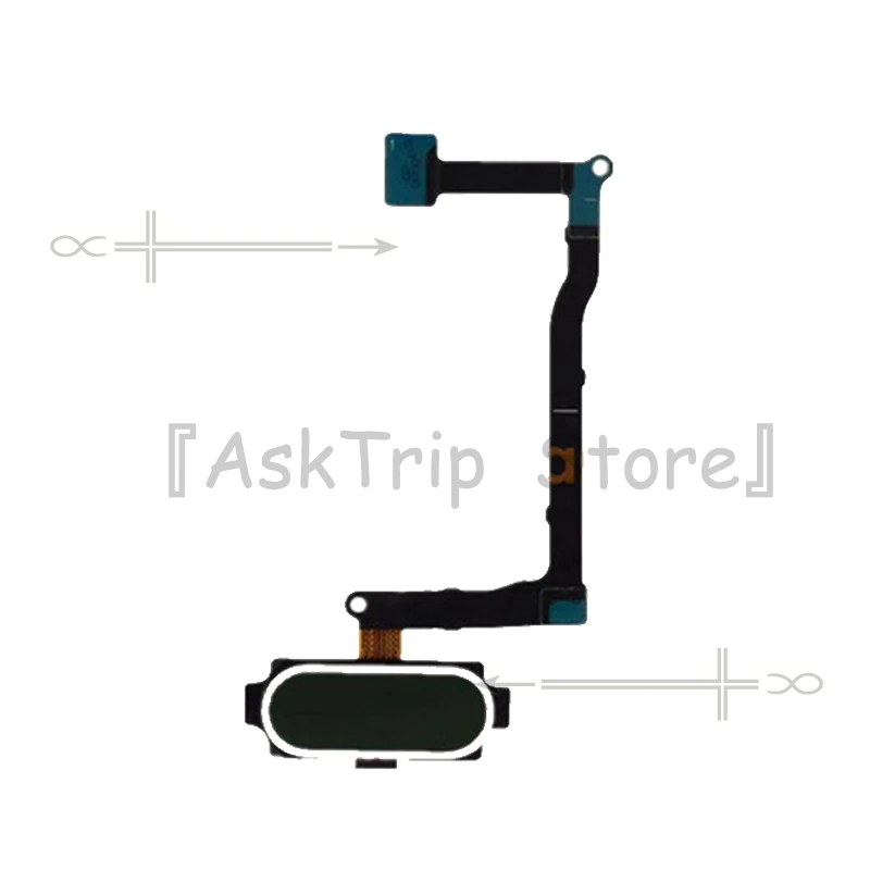 Original Back Home Button Fingerprint Sensor Flex Cable Phone Repair Parts For Samsung Galaxy Note 5 N920F N9200 N920C