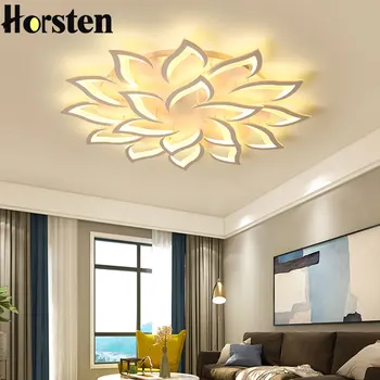 

Modern Ceiling Chandelier Light 10 14 18 Heads Flower LED Ceiling Chandelier Lights For Living Room Bedroom Chandelier Lighting