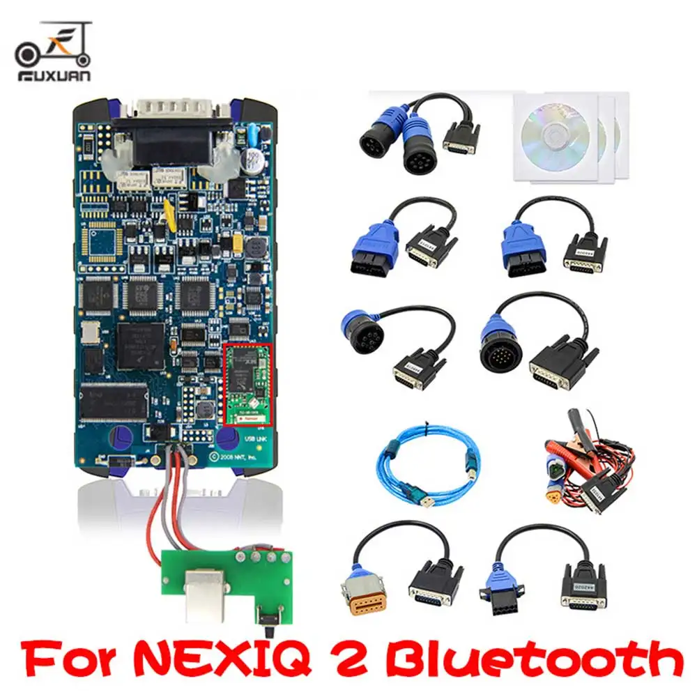 

2019 NEXIQ 2 USB Link NEXIQ Diesel Truck Diagnostic Tool nexiq 2 Bluetooth USB Link Heavy Duty Truck Better Than DPA5