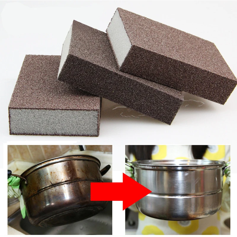 

1pc Magic Cleaning Sponge Carborundum Household Tools Eraser Cotton Nano Emery Sponge Kitchen Utensils Bathroom Accessory Dish