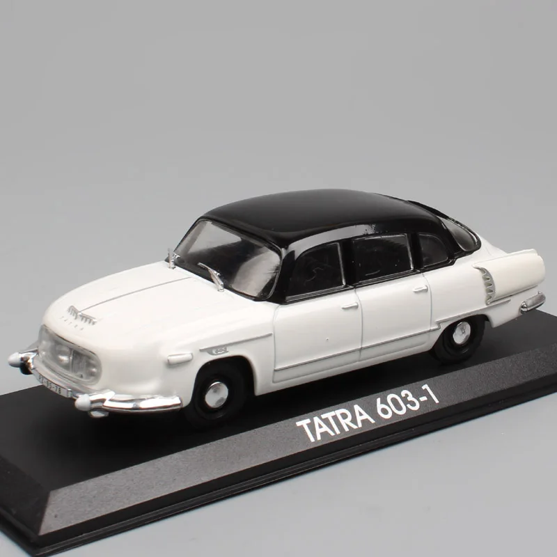 

1:43 Scale DeAgostini 1956 Tatra 603 Czechoslovak Slovakia vintage luxury saloon diecast modeling car vehicles toys for children