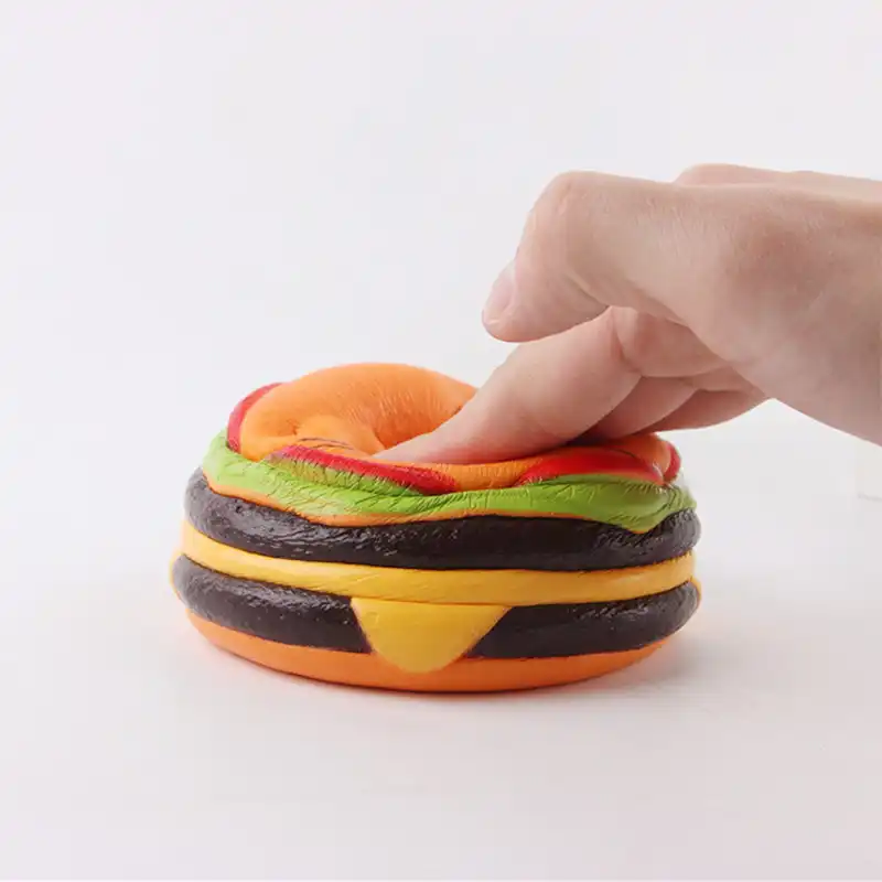 hamburger squishy toy