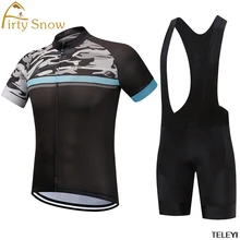 Новинка! Firty снег короткий рукав Велоспорт Джерси гоночный велосипед одежда Велоспорт одежда Ropa Ciclismo