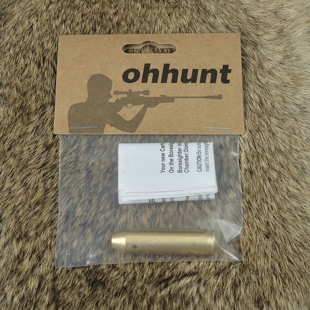 Ohhunt кал. 9 мм. 45. 30. 222REM. 223REM 7,62X39 30-30WIN 7X57R. 308 7,62X54. 38 Картридж красный лазерный дальнозорный