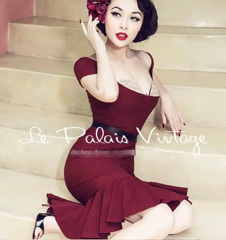 retro sexy dress