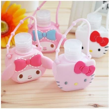 Hello kitty дезинфицирующее средство для рук, бутылка для мытья тела, бутылка для лосьона, бутылка для путешествий