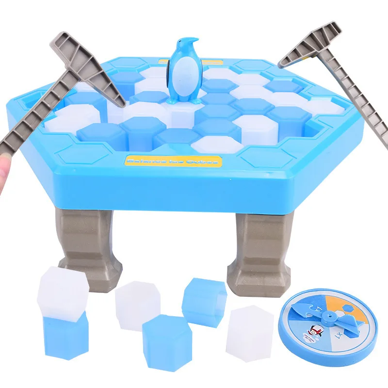 

1 Set Penguin Trap Activate Funny Game Interactive Ice Breaking Table Penguin Trap Entertainment Toy for Kids Family Fun Game