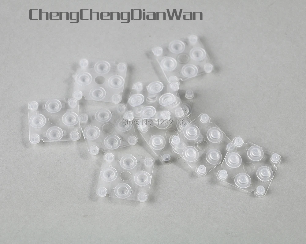 

ChengChengDianWan For PlayStation PSP3000 PSP2000 Rubber Button Conductive For PSP 2000 3000 Left Cross Direction Rubbers