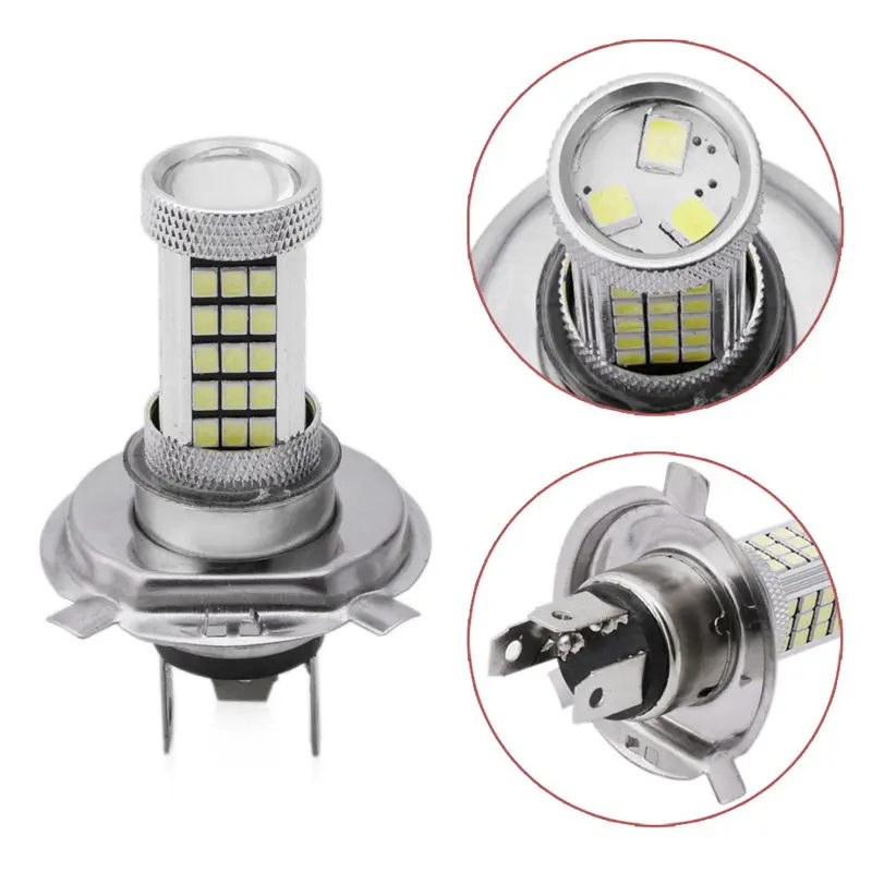 Противотуманные фары для автомобиля авто H4 HB2 2835 66 SMD дальний и ближний свет