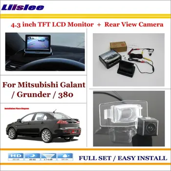 

Auto Camera ForMitsubishi Galant Grunder 380 Auto Rear View Camera Back 4.3" LCD MonitorParking Assistance System