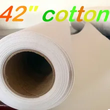 42in x 30 м чистый хлопок глянцевый холст(Эко-растворитель)/холст живопись