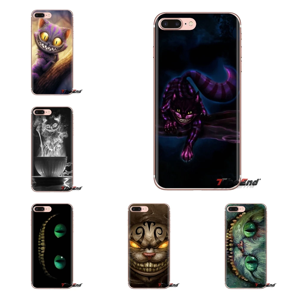 

Alice in Wonderland Cheshire Cat For Huawei G7 G8 P7 P8 P9 P10 P20 P30 Lite Mini Pro P Smart Plus 2017 2018 2019 Silicone Covers