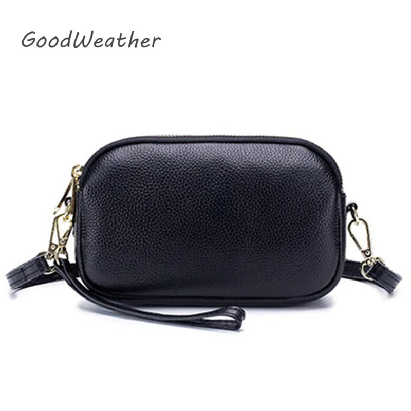 soft black leather clutch bag
