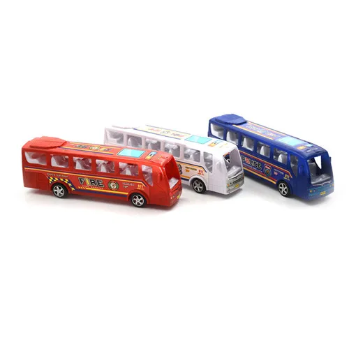

19*5.5cm Small Pull Back Shuttle Bus Children's Metal Diecast Model Vehicle Motor Auto Cars Toys Baby Gift For Kids Boys