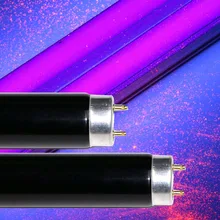 УФ BLB флуоресцентная UVA Blacklight синяя линейная трубка замена лампы 15 Вт 1" Длина основания типа G13(bi-pin) 10 Вт 13" Avaiable F10T8