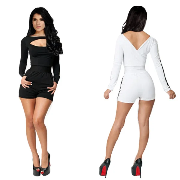 jumpsuit negro short