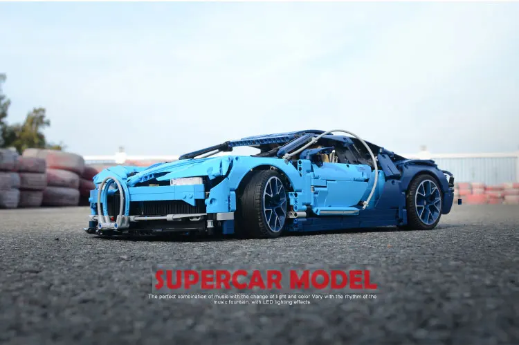 Decool Bugatti утюги, совместимые 20086 IegoSet Technic Voiture 42083 строительные блоки, кирпичи, обучающая игрушка, подарок для Chlidren